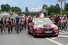 ŠKODA AUTO unterstützt und begleitet bekanntestes Radrennen der Welt seit 2004 